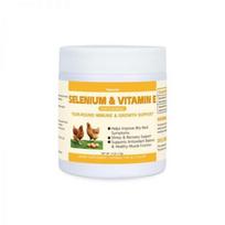Selenium and Vitamin E Powder for Chicken, Poultry Nutrition Mixture, Muscle Activity Daily Balance, Chicken All Feed Additive, 113g, 1 pcs white