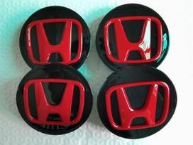 4pcs 62mm Wheel Center Cap Logo Hub Cover Badge UI11 Emblem for Honda Civic City Accord Odyssey Spirior CRV HR-V Jazz CBR HRV Set  4 red