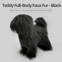 Naminių gyvūnų šunų modelis Plaukų stilisto praktikai Kirpimo standartinis pudelis/Teddy/Bichon Visas kūnas 1:1 Imituojamas skeletas Teddy Black Hair