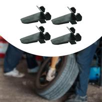 4 vnt. padangų keitimo spaustukų dangteliai Apsauginės movos Padangų nuėmimo mašinos griebtuvo dalių Ratlankių apsaugos Style B black