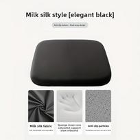 Atminties putų sėdynės pagalvėlė Lėto atsistatymo dizainas Apsaugo nuo įdubimo Ergonomiška kėdės pagalvėlė / Kontūrinė atrama / Patvari pagalvėlė 45*45*4.5cm juoda