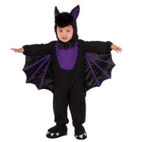 Vaikų šikšnosparnio kombinezonas su kepure Helovino velnio kostiumas Šikšnosparnio kombinezonas su sparnais vaikui berniukui mergaitei Cosplay vakarėliui L black