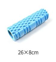 1Pc Foam Massage Roller Hollow Yoga Column Fitness Equipment Perfect For Muscles Massage Physiotherapy As Well As Sports Rehabilitation Rolle mėlyna