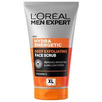 L’Oréal Paris Loreal Men Expert Hydra Energetic Deep Exfoliating Face Scrub With Vitamin C 150Ml gray