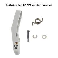 1Set For Bambu Lab X1/P1 Cutter Handle High Quality Cut Filament For 3D Printer Replaceable Accessories Onesize gray