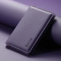 Magsafe Wallet Magnetic Stand Foldable Wallet Card Bag for iPhone 16 15 14 13 12 ProMax violetinė