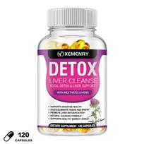 Xemenry - Milk Thistle Complex Liver Support Capsules - Digestive and Liver Health 120*1