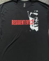 Resident Evil 2 Zombie Boxart - T Shirt - Various Sizes Survival Horror PlayStation PS1 M white