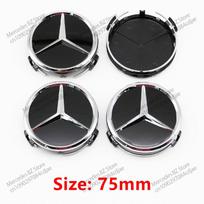 56mm 60mm 75mm Car Wheel Center Hub Cap Emblem For Mercedes Benz W204 W205 W212 W213 W221 W177 W246 GLA GLC CLA A Accessories