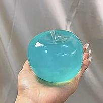 Stress Ball Squeeze Toy Green Apple Slushie Squishy Moldable Crunchy Non-Rebound Sensory Fidge Asmr Sensory Stress Relief Toy