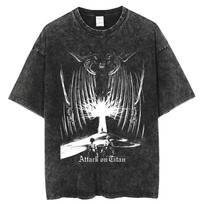 Attack on Titan Eren The Final Titan T-Shirt 4XL black