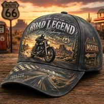American retro, highway locomotives full of baseball caps, washed and old torn denim truck caps black