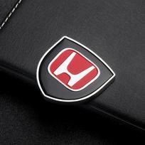 Honda Automobilio Metalinė Lipdukas Individualus Skydas Automobilio Galinės Bagažinės Skydas Emblema Ženklelis Lipdukas Honda Civic FIT Accord Prelude CRV 5th juoda