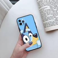 MH23 Bluey telefono dėklas, skirtas Samsung S20 S21 S22 S23 S24 FE Ultra Plus Lite S21S A55 A07 A17 F06 F16 M06 M16 M56 A36 A37 A57 Samsung S24 Ultra elnias