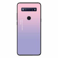 TCL 10 SE dėklas Minkšto silikono Šaunus madingas dėklas skirtas TCL 10SE T766U T766H Galinis dangtelis TCL10SE TPU apsauginis telefono dėklas TCL 10 SE gray