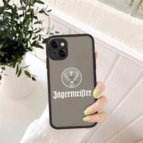 Classic J-Jager-Meister Phone Case For IPhone 14 11 12 13 Mini Pro Max 8 7 Plus X XR XS MAX Translucent Matte Cover iphone 14pro max gray