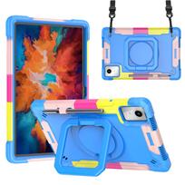 Rotating Stand Case for Lenovo Idea Tab K11 Gen2 Xiaoxin Pad 11 2025 2024 M11 TB336FU 336ZU 335FC 331FC 330XU Handle Grip Cover K11 Gen2 2025 blue