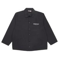Fear of God Essentials SS21 Coach Jacket Black Men's 0202250500021001 S black