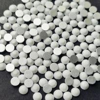 ZK Factory SS10-SS20 Ceramic White Crystal Non Hot Fix Flat Back Glass Rhinestone Eco-Friendly 12 Facets Bulk Nail Art Evening 1440PCS&SS10 gray