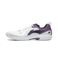 Ping Pong Series Qilin Light 2.0 Li Ning Cloud Plus Sole Technology Mid-Top Sports Shoes Unisex sneakers White Purple APPW013-1 39 white