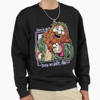 Unisex Cotton Sweater Pullover Hoodie Printed Sweater Muppet Christmas Carol Pullover Sweatshirt Casual Long Sleeve Sweatshirt S (45-50kg) juoda