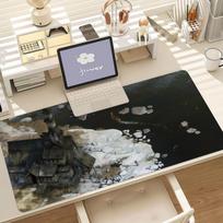 Game D-Disco E-Elysium Mouse Pad Anti Slip Rubber Edge Locked Thickened Laptop Gaming Desk Mat 30x80cm