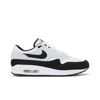 Nike vyriški Air Max 1 'Balti Juodi' (Unisex) Balti / Juodi / Gryno platino spalvos laisvalaikio batai FD9082 107 44.5 white