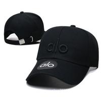 Medvilninė lininė beisbolo kepurė su siuvinėtomis raidėmis Reguliuojama skrybėlė nuo saulės Vyrams Moterims Streetwear Adjustable 54cm-62cm black