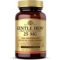 Solgar Gentle Iron US Direct Shipping Solgar Gentle Iron 25mg 90 Tablets (Veggie Capsules) 90Vcaps 1 Set