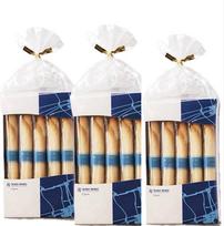 YOKUMOKU Cigar 10 vnt. pakuotės rinkinys 3 Tokijo suvenyras individualiai supakuoti sausainiai beige