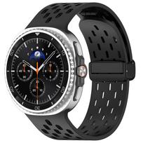 Breathable Band For Samsung Galaxy Watch 9/8 Classic Sports Magnetic Silicone Correa Bracelet Galaxy Watch 8 44mm 40mm Strap Galaxy Watch8 9 44mm juoda