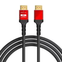 1 1,5 2M HDMI 8K kabelis 60HZ 2,1V 4K 144HZ 3D televizorius Kompiuterio monitorius Projektorius PS žaidimų konsolė garso ir vaizdo 1m raudona