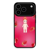 Case For iPhone 17 Pro Max Sonny Angel strawberry Maniacase juoda