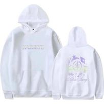 KATSEYE Sports Men Plus Size Hoodie Sports Street Casual Fashion Pop Hip Hop Outdoor Long Sleeve Fall Winter Sweatshirt Clothing XL white
