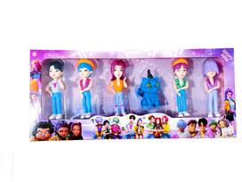 2027 Kpop Demon Hunters Anime Figure Rumi/Zoe/Mira PVC Figure Decoration with Box Kawaii's Dolls Boys Girls Gifts Birthday Gift gray