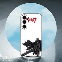 Berserk-k Samsung Galaxy S23 S24 S25 Ultra S22 Plus S21 Juodas Minkštas dėklas Vandeniui atsparus Minkštas dėklas SamsungS24fe