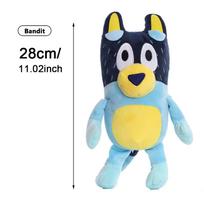 Bluey Family Animation Plush Plush Dolls Eyed Bingo Dog Stuffed Plush Pillow Toys Ideal Present Family Series Parent-Child Plush Toys yellow