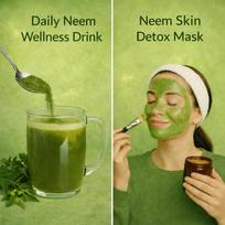 AyuraEarth Neem Powder for Eating (250g), Skin & Hair and Face Pack | Anti-Pimple, Anti-Bacterial, Fight Dandruff | 100% Pure and Natural | No Ch