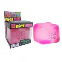 Needoh Trending Jellyfish & Cube Squish Toy, Soft Jelly Squeeze Stress Relief Fidget Toy, Sensory Needoh For Kids & Adults.145 pink