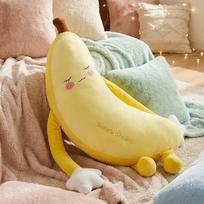 90cm Hug Humanoid Eggplant Banana Capybara Plush Pillow Stuffed Long Sleep Bolster Body Support Plushie Companion Overnight 90cm with liner