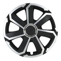 Rato gaubtas 1 vnt. AEROSPIN, juodas ir sidabrinis 16"