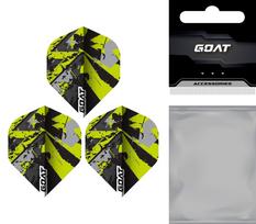 Smiginio strėlyčių sparneliai GOAT Dumbbell, 100 mikronų, 3 vnt.