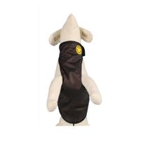 Waterproof corgi belly pocket summer dog going out anti-dirty smock belly coat solid color pet saliva towel XS number beige