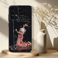 H-HaRRy Music Styles Phone Case For Samsung S 25,24,23,22,30,21,10,9,Ultra,Plus,Lite,FE,4,5G Black Soft Case SamsungS10Plus gray