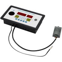 ZFX-W9002 12V/220V Kiaušinių inkubatoriaus valdiklis su temperatūros ir drėgmės jutikliu ūkinėms vištoms, antims, žąsims black