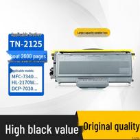 Compatible with Brother TN-2115/TN-2125 Toner: Supports HL-2140, DCP-7030, and 7040 models. Easy-refill feature.