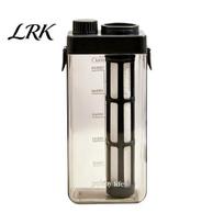 Cold Brew Pitcher Jar Coffee Maker with Filter & Airtight Lid, Clear Plastic Precision Jar, Iced Tea Scales, Gifts for Lovers No Leak L juoda