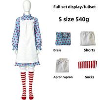 Aggedy Ann Andy A Musical Adventure Cosplay Costume For Fans Featuring Rajie Annie Andy Cartoon Characters Raji Annie,L gray