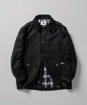 Dickies Wool Chore Jacket Black Black/L black