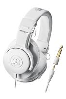 Audio-Technica ATH-M20x WH Professional Studio Monitor Headphones, White, Official Limited Color cable length 3m balta